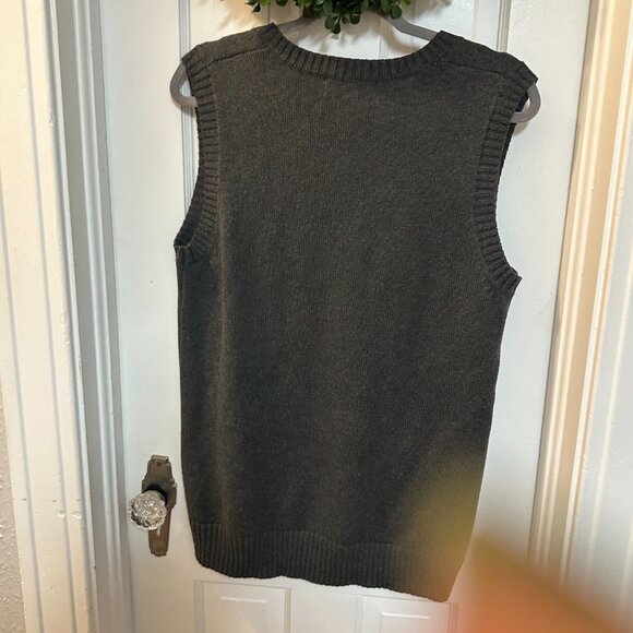 Campure Dark Gray Women's Sweater Vest-Size XL - Picture 4 of 6